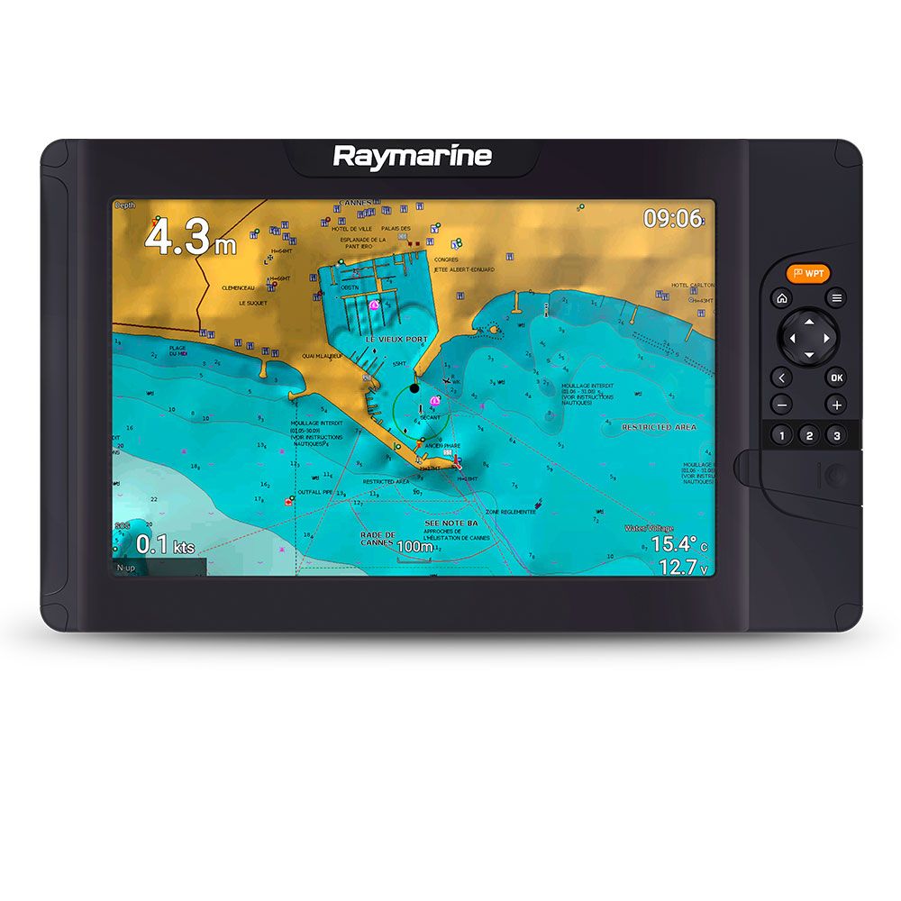 Raymarine Element 12S Display & Western European Lighthouse Chart