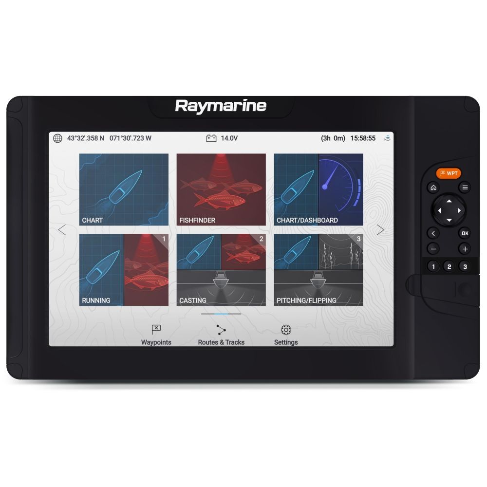 Raymarine Element 12HV Display  HV100+ TDX & Western Europe Chart