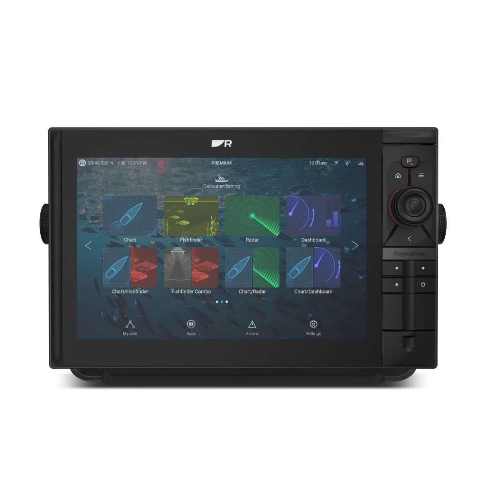 Raymarine Axiom2 Pro 12 S Display & Western European LightHouse Chart