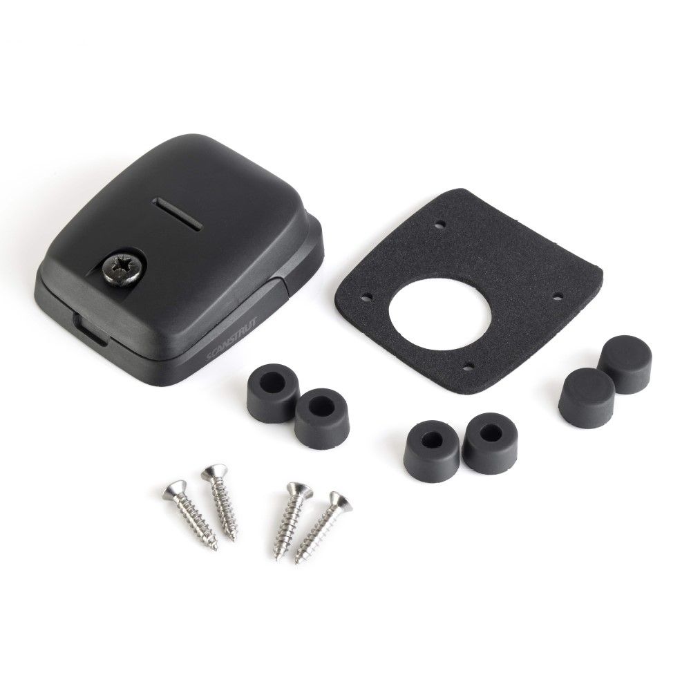 Scanstrut DS-HD6-BLK Black Horizontal Double Cable Seal 5-6mm - SC1