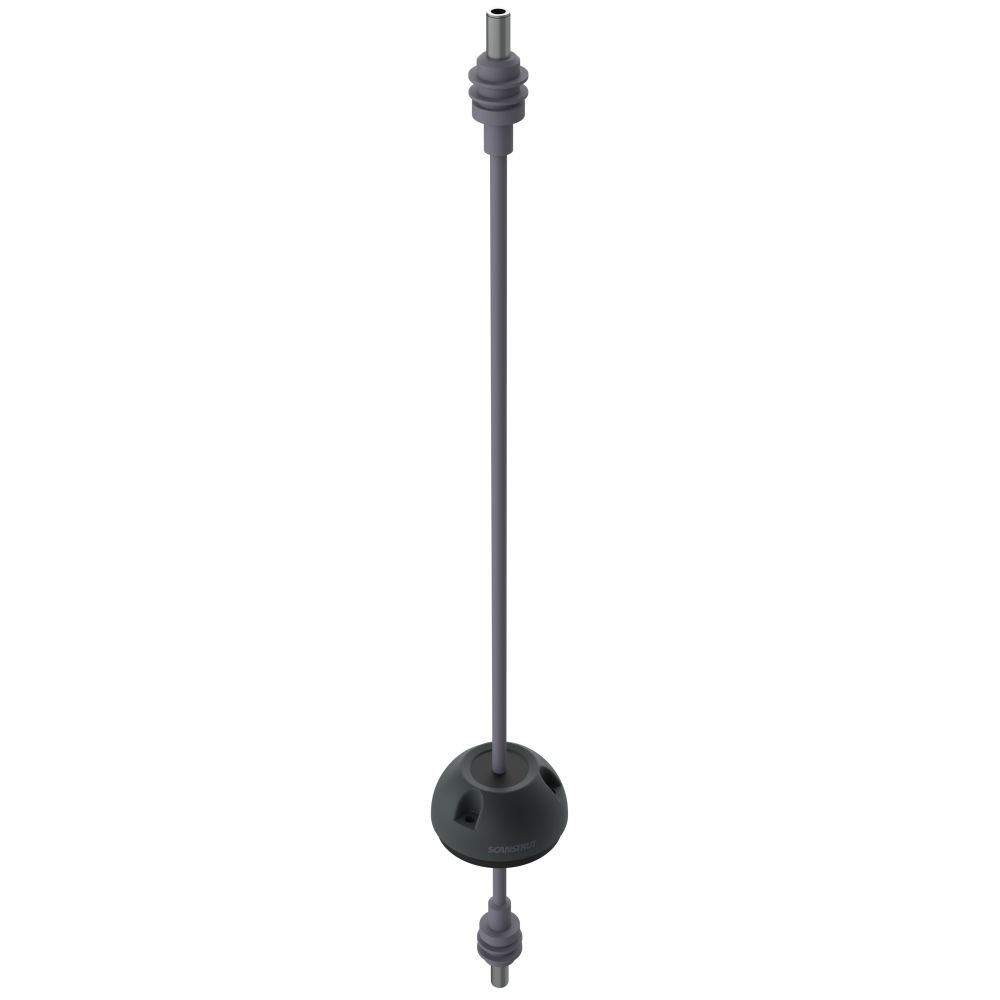 Scanstrut DS16-SL-BLK Starlink Compatible Vertical Cable Seal - Black