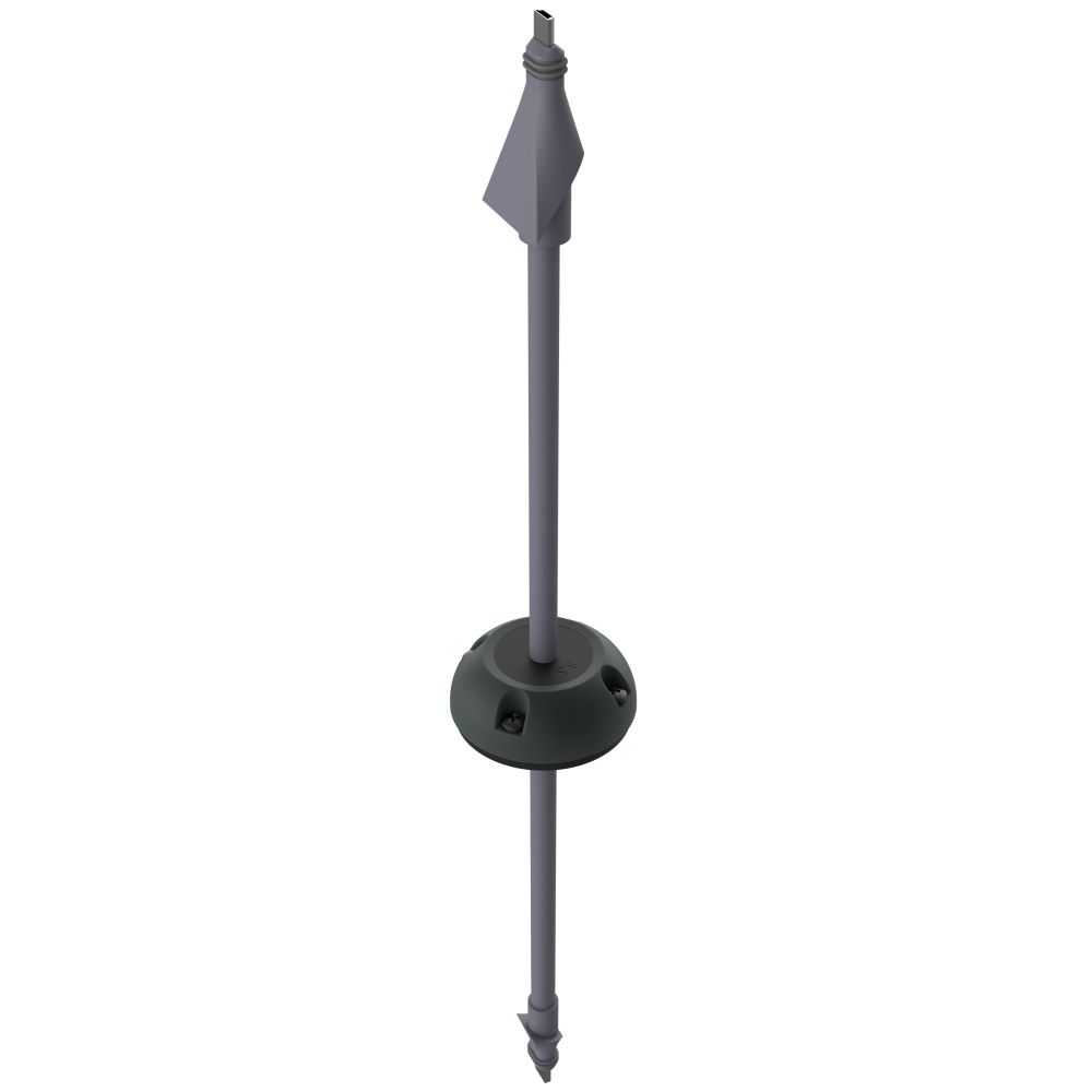 Scanstrut DS30-SL-BLK Starlink Compatible Vertical Cable Seal - Black