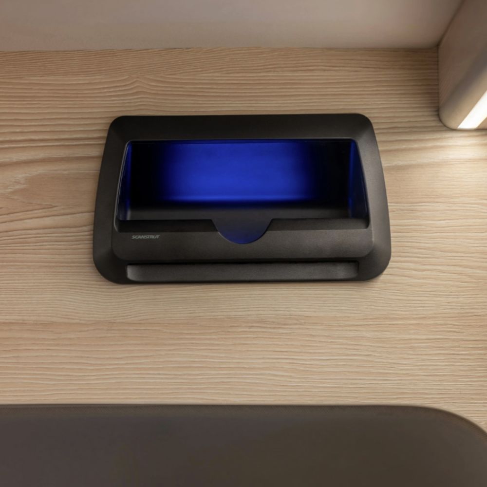 Rokk Wireless - Cove LED 15W 3 Coil Phone Charging Pocket 12/24V