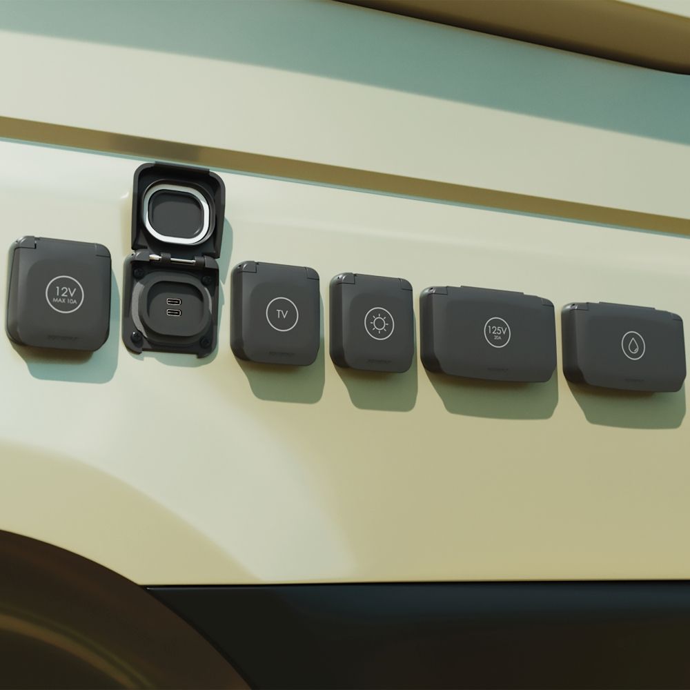 Scanstrut Ventura Series SC-V-USB-01 - Dual USB-C Socket