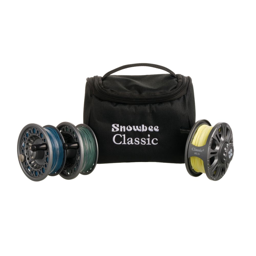 Snowbee Classic 2 Cassette Fly Reel with Loaded Fly Lines - #7