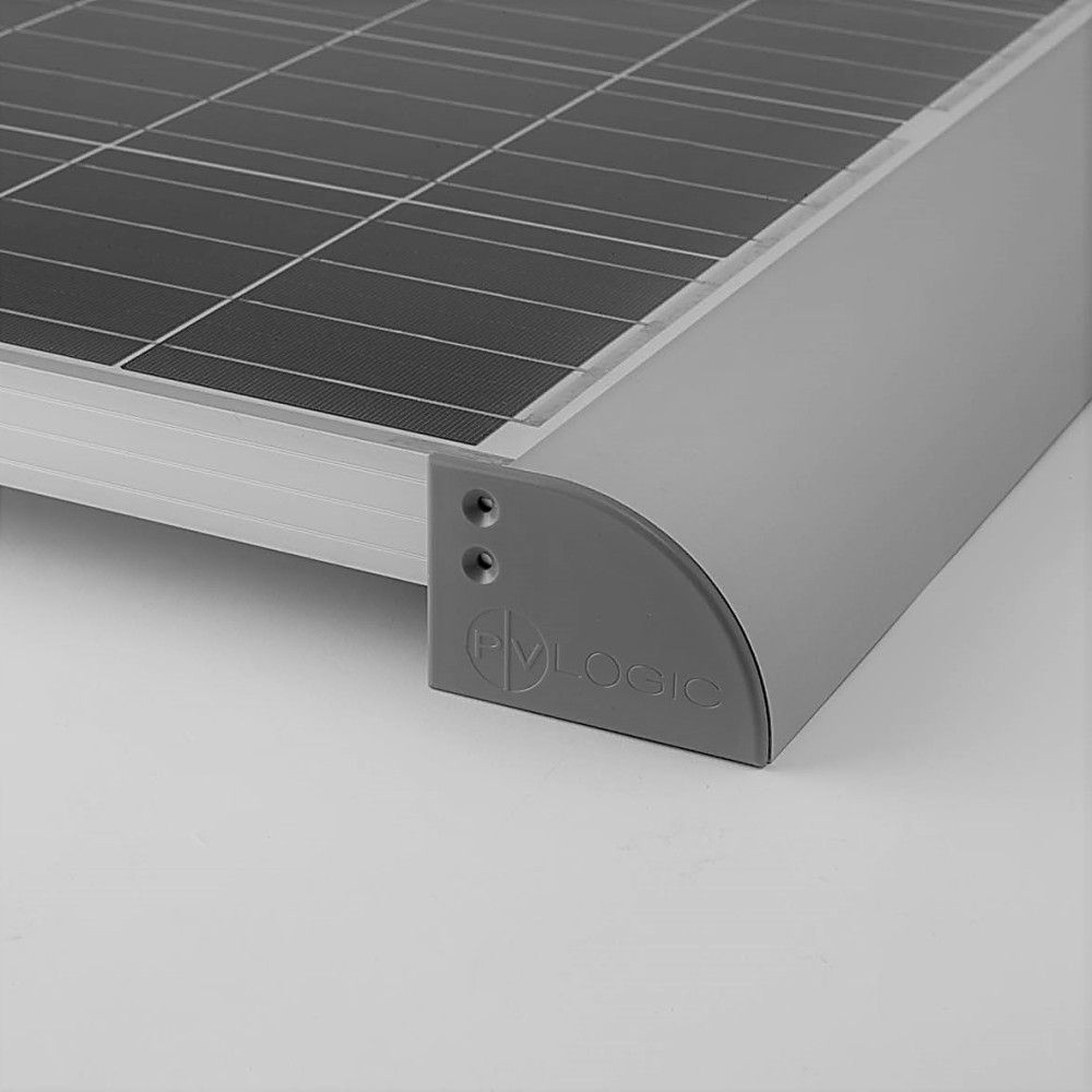 Solar Technology Aero Bracket For 60/80W Panels - Silver