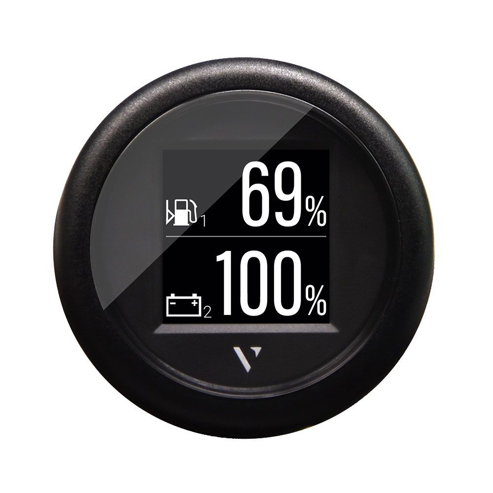 Veratron Viewline Flex 52 NMEA 2000 Marine Instrument Gauge - Black