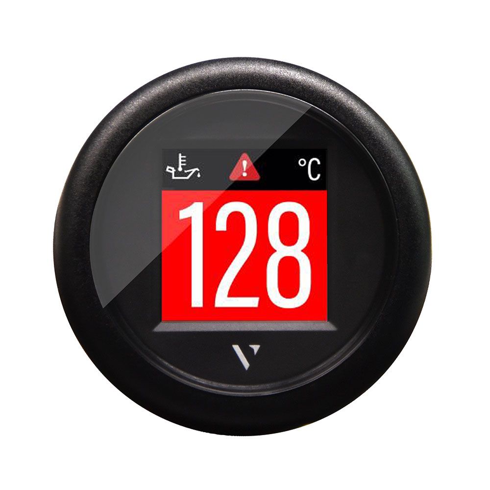 Veratron Viewline Flex 52 NMEA 2000 Marine Instrument Gauge - Black