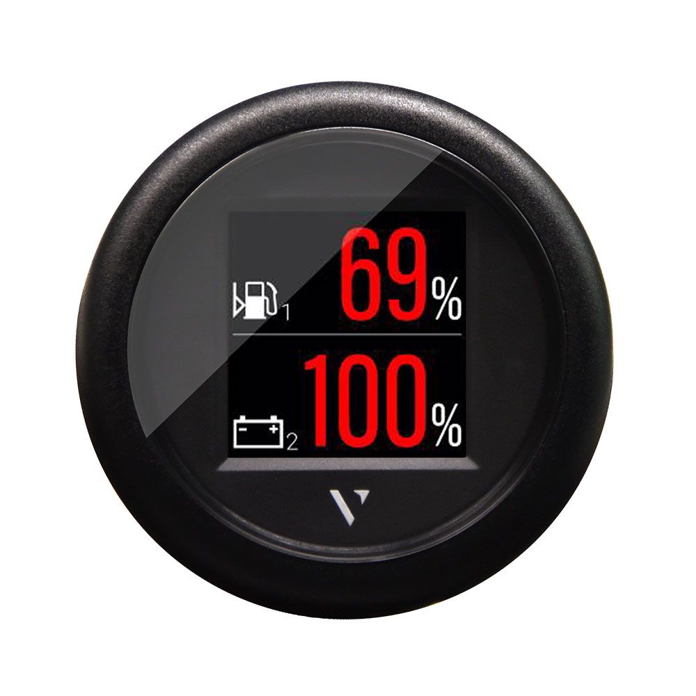 Veratron Viewline Flex 52 NMEA 2000 Marine Instrument Gauge - Black