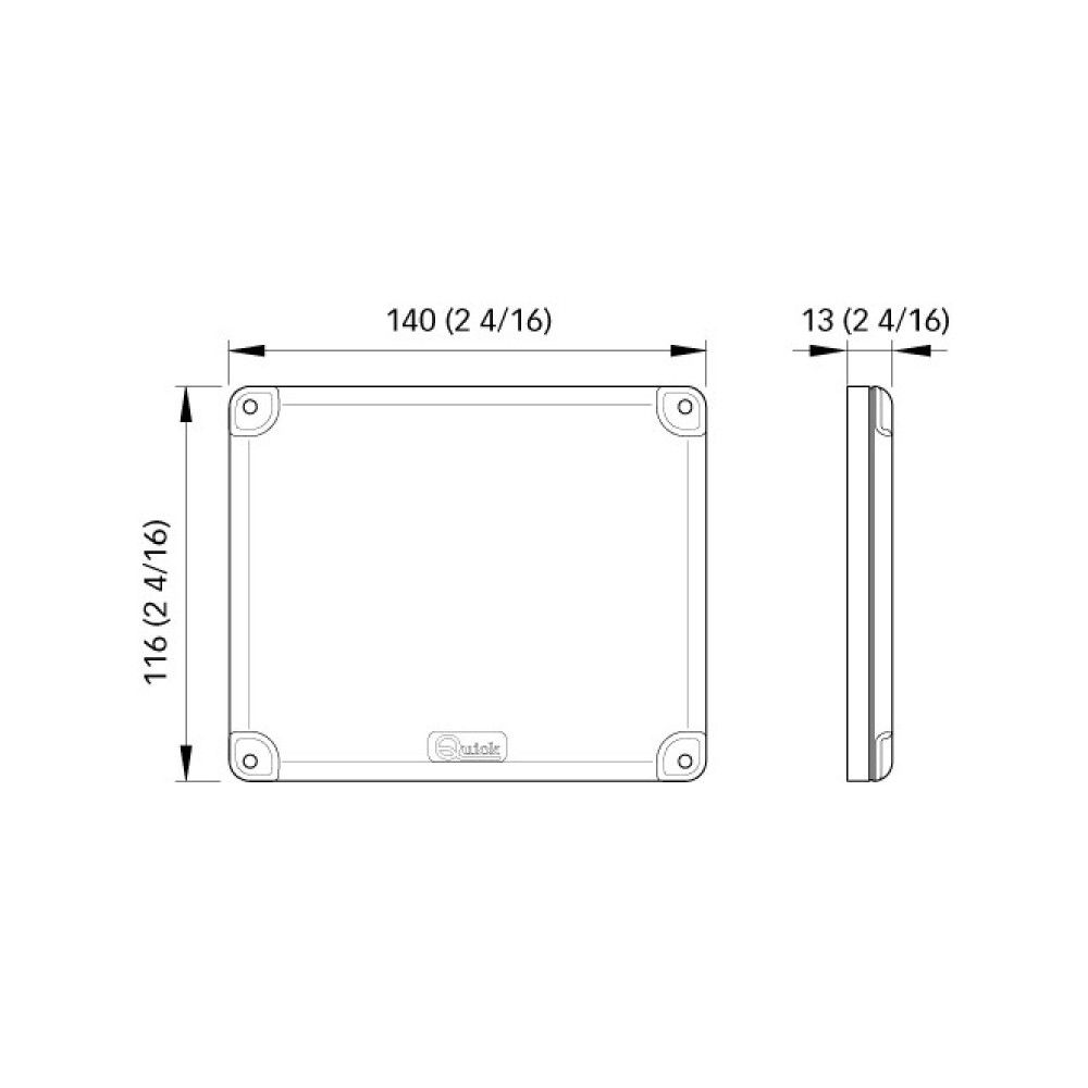 Quick Action 10W Surface-Mount LED Light - Daylight White