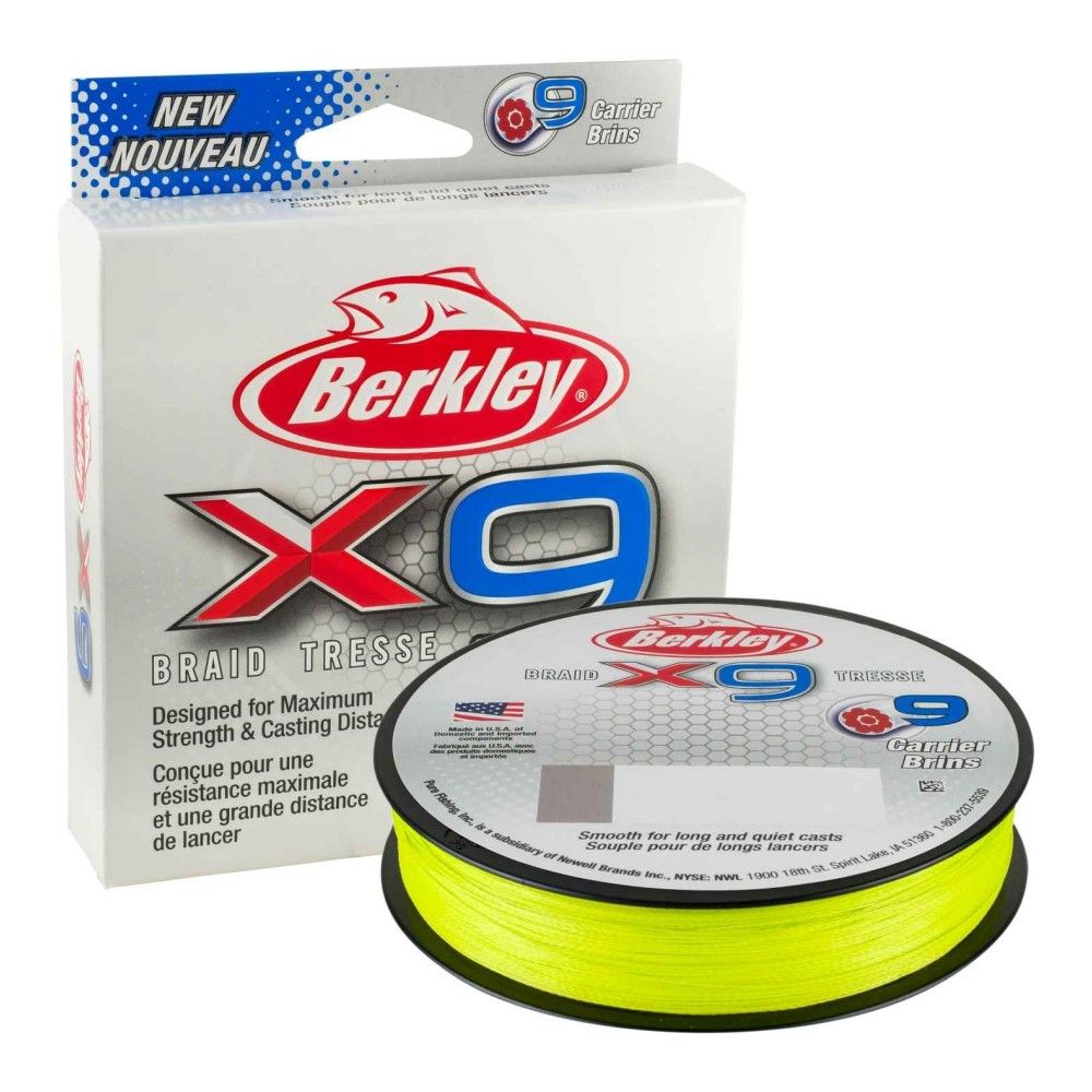 Berkley X9 9 Strand 300m Fishing Braid