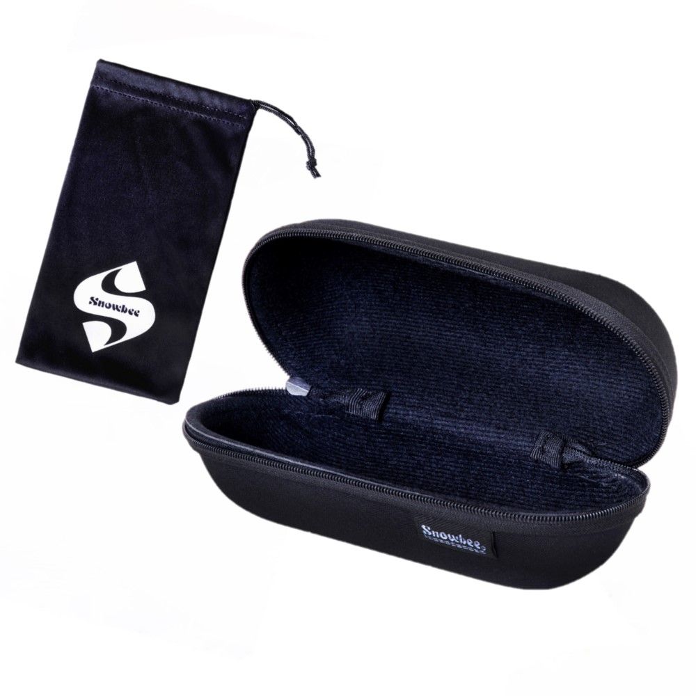 Snowbee Spectre Retro Full Frame Polarising Sunglasses - Black/Grey/Smoke