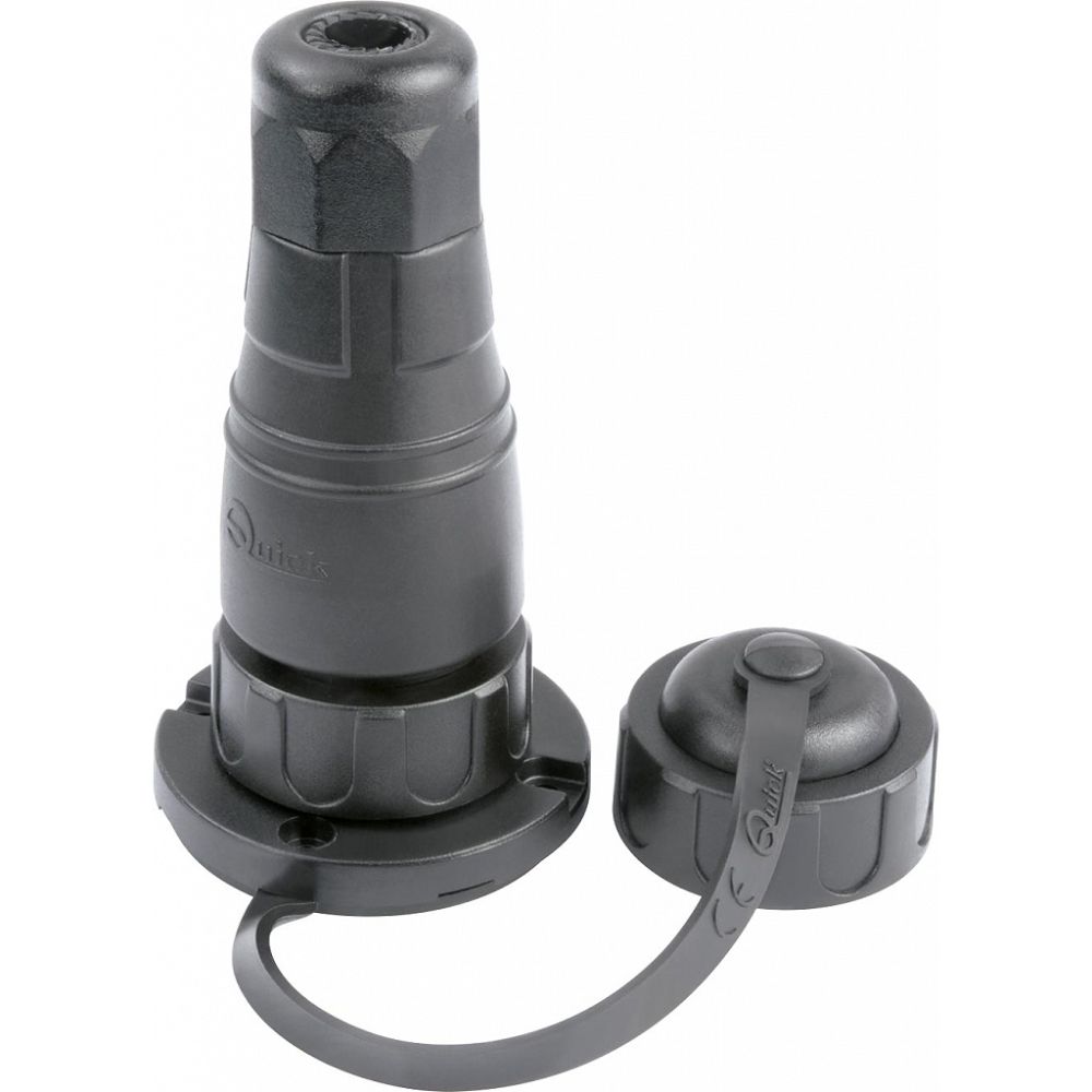 Quick 7108 IP67 Watertight Connector - 8 Pin 4A