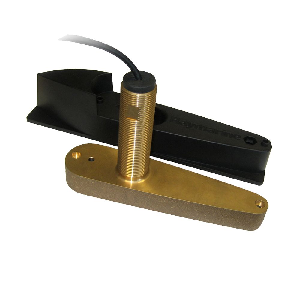 Raymarine Bronze Thru Hull Chirp Transducer Depth Temp Dragonfly only