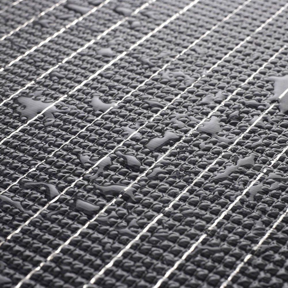 Solar Technology 125W Double ETFE Flexi Rear Exit Solar Panel Glue & 20A PWM