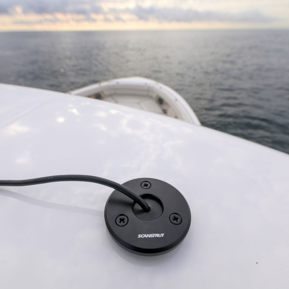 Scanstrut DS-LP-16-BLK Black Aluminum Low Profile Cable Seal 2-8mm