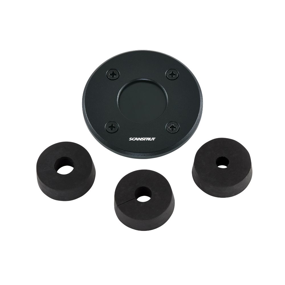 Scanstrut DS-LP-30-BLK Black Aluminum Low Profile Cable Seal 9-14mm