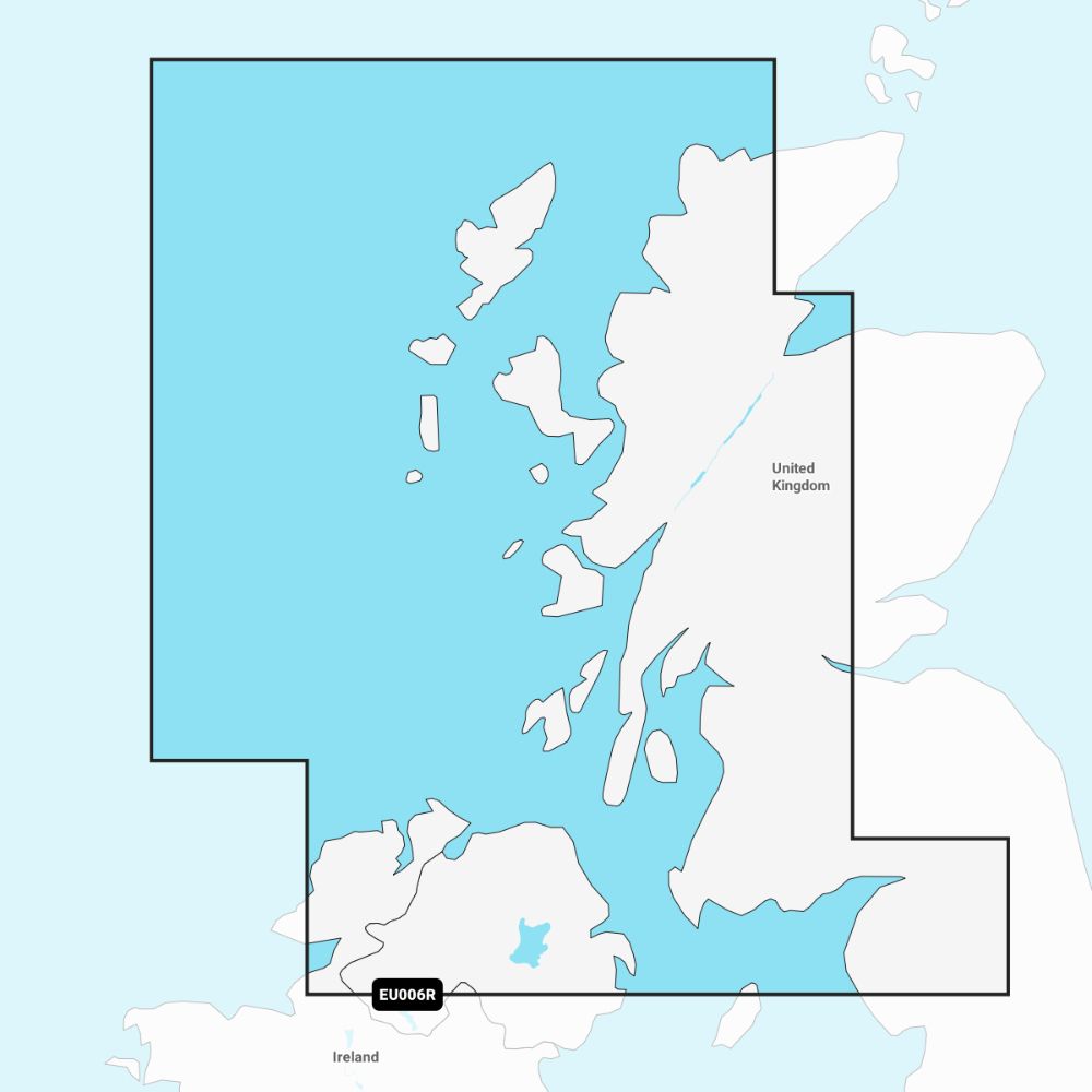 Garmin Navionics+ Chart: EU006R - Scotland  West Coast