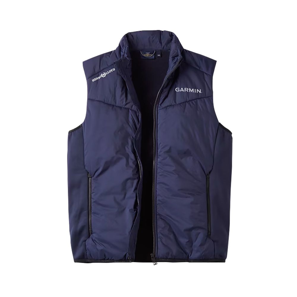 Garmin Branded Henri Lloyd Smart-Therm Gilet - Navy