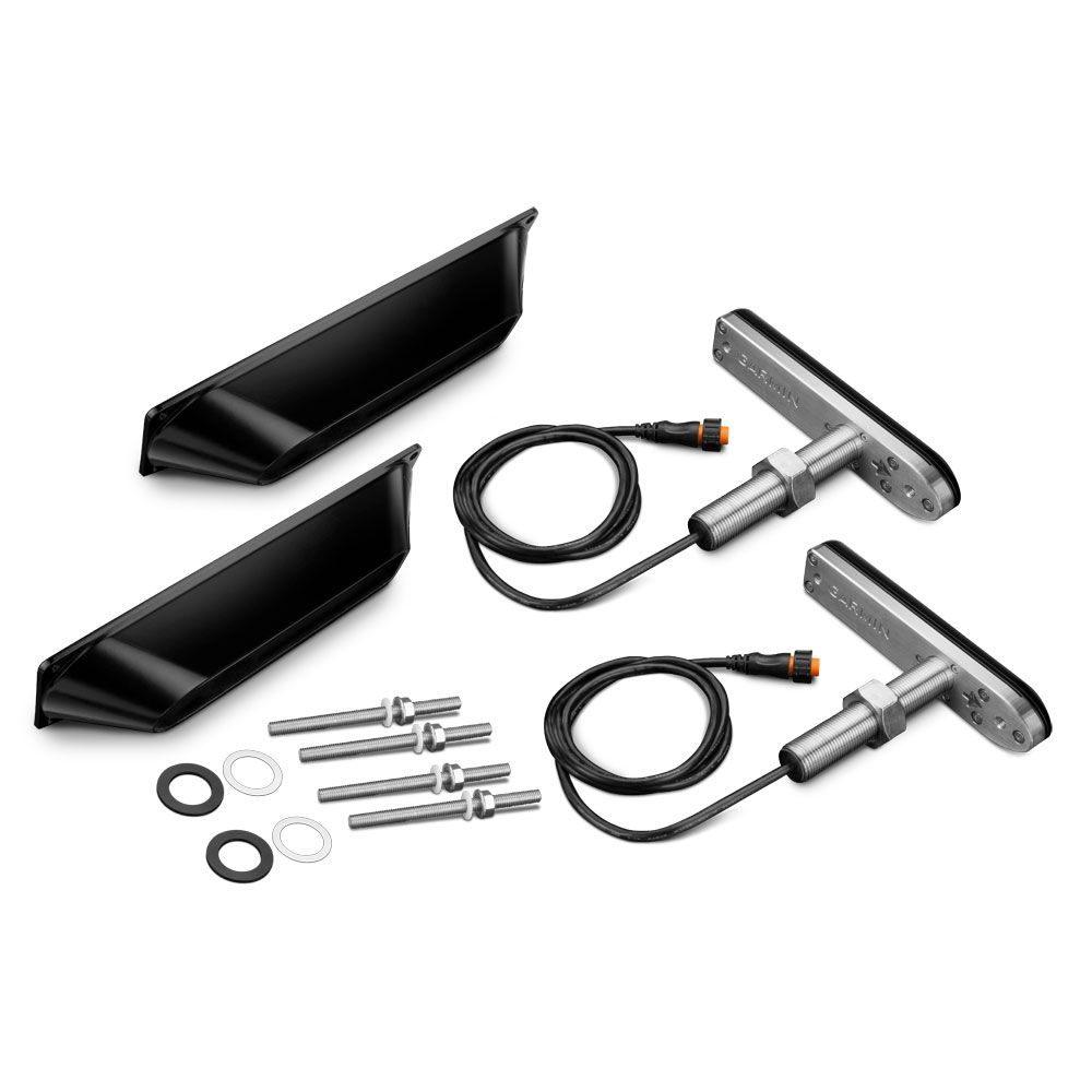 Garmin GT34UHD-THP Pair 12 Pin 500W Thru-Hull Transducers