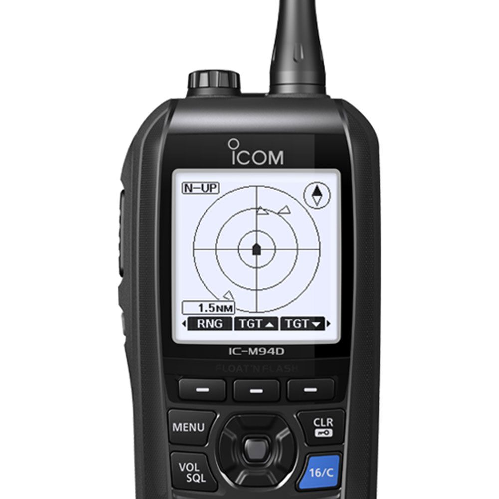 ICOM IC-M94D Euro Buoyant Handheld Marine VHF with DSC & AIS