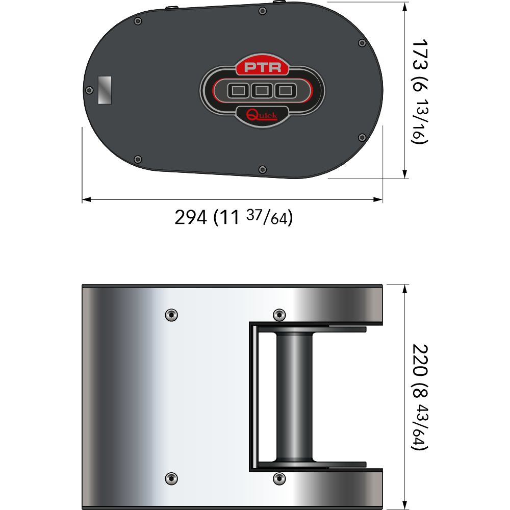 Quick PTR Series Rope Roll Capstans