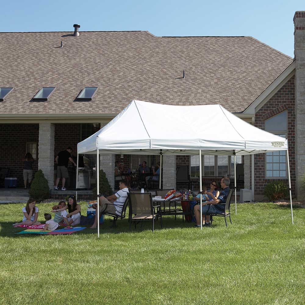 Wenzel SmartShade Gazebo / Sun Shelter Canopy - 15 x 10 ft