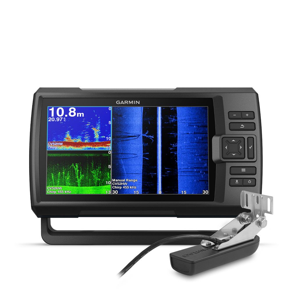 Garmin Striker Vivid 9sv Fishfinder & GT52HW-TM Transducer