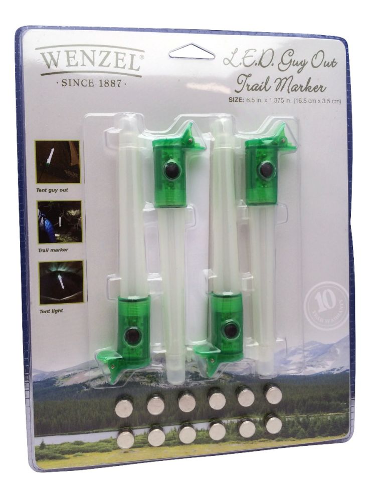 Wenzel Guy Out / Trail Marker LED 4 pack