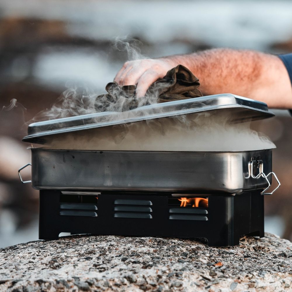 Snowbee Stainless Steel Smoker Cooker