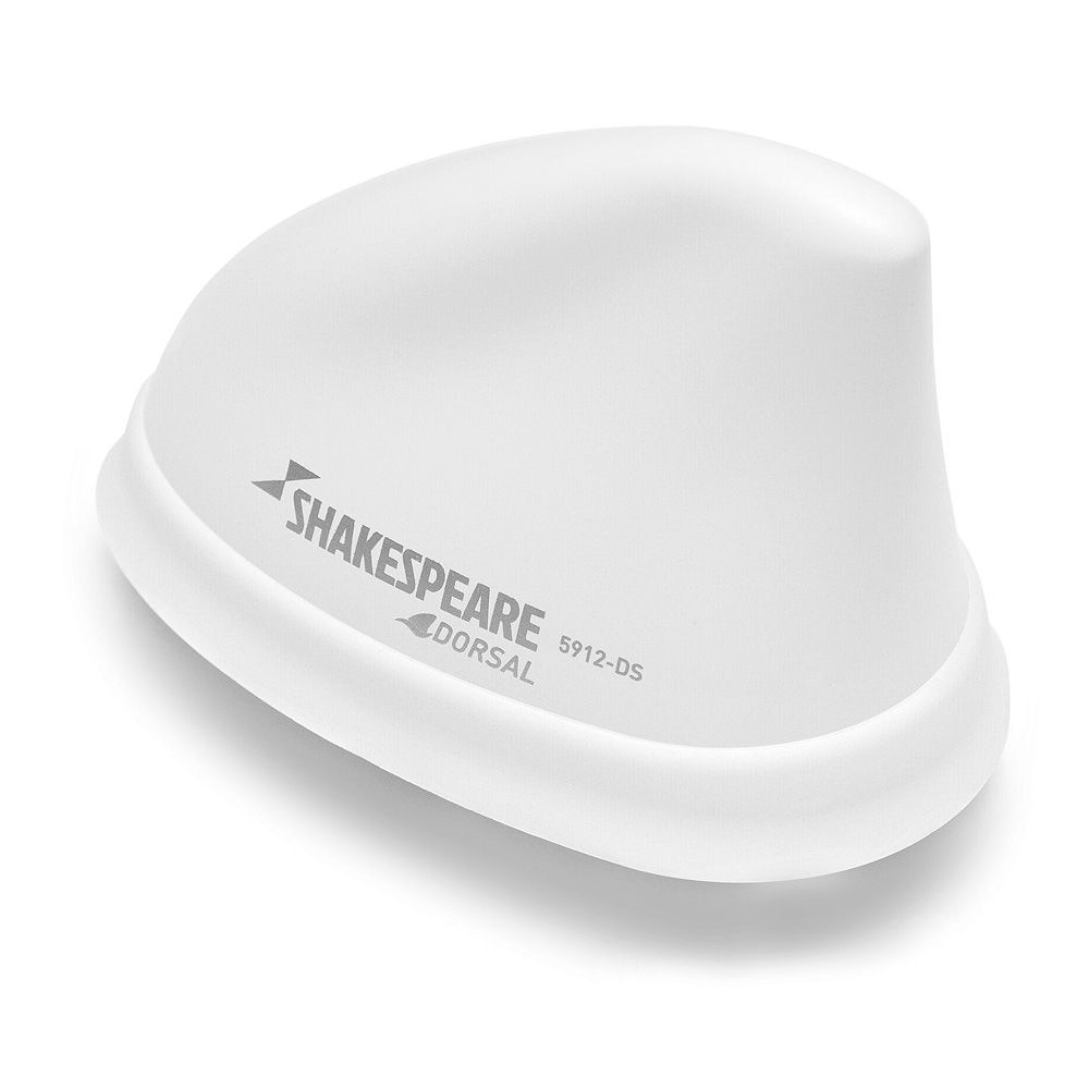 Shakespeare 5912-DORSAL Low Profile AM/FM Antenna - White 0.1m