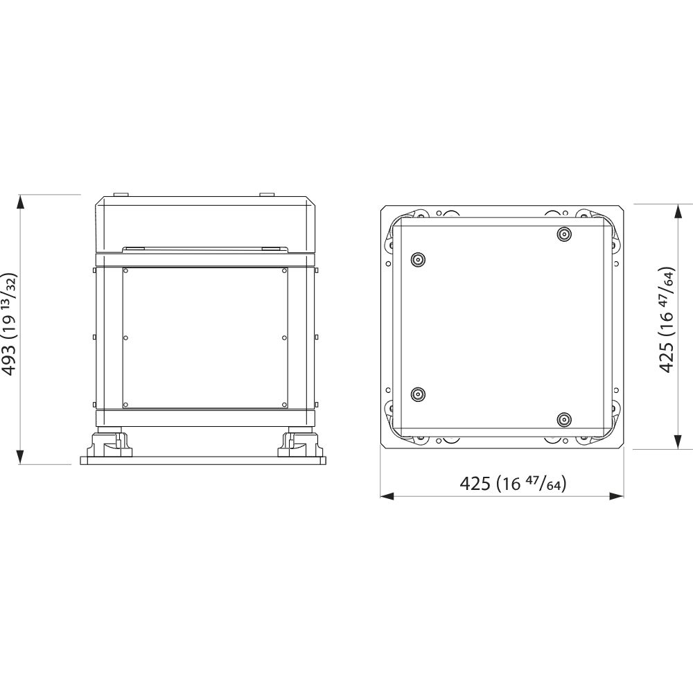 Quick MC2 X2 DC Gyroscope With Custom Base Plate - 12Vdc