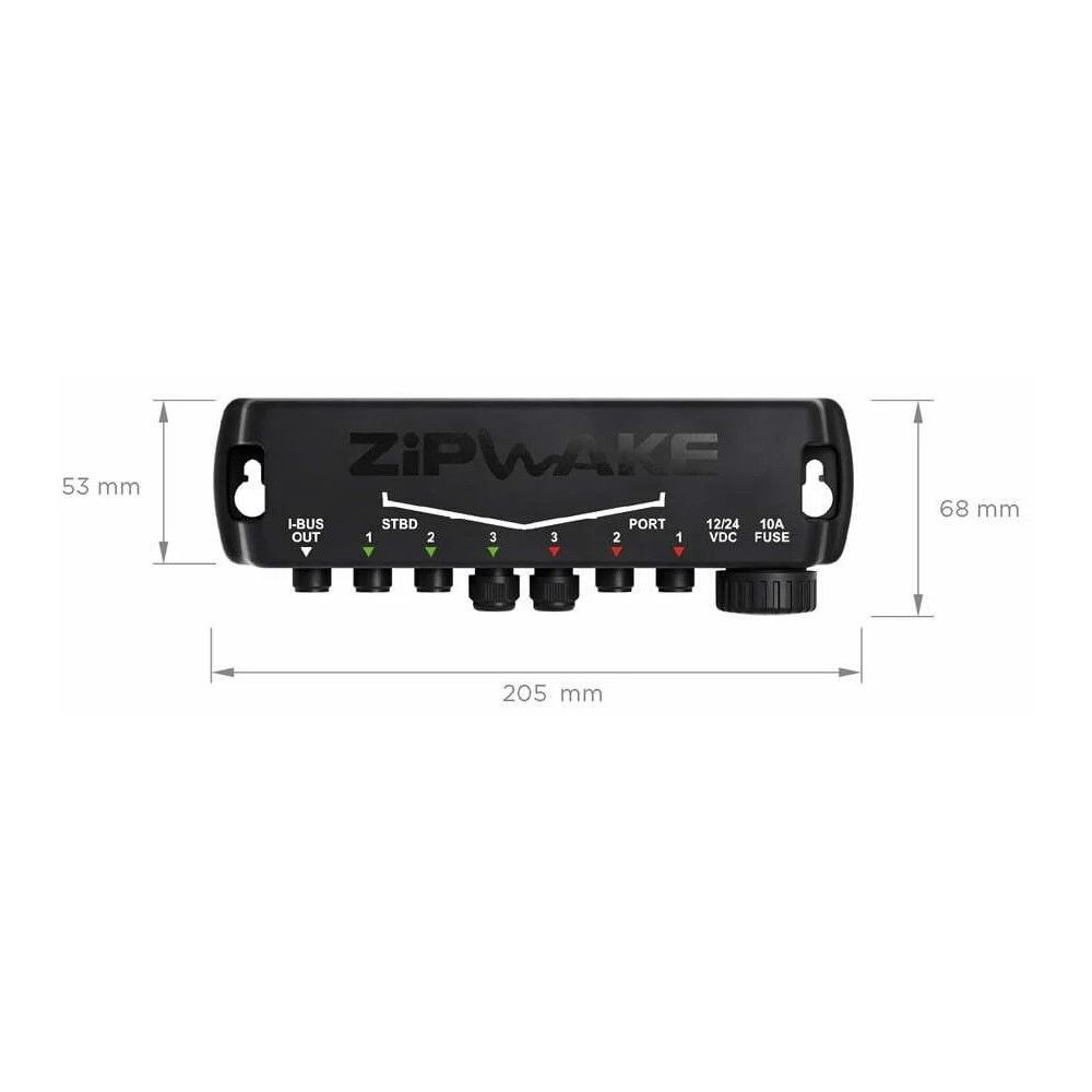 Zipwake Series S Dynamic Trim Integrated Kit - 600S Interceptor